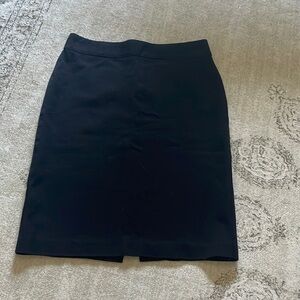 GAP stretch black skirt, size 2, good used condition